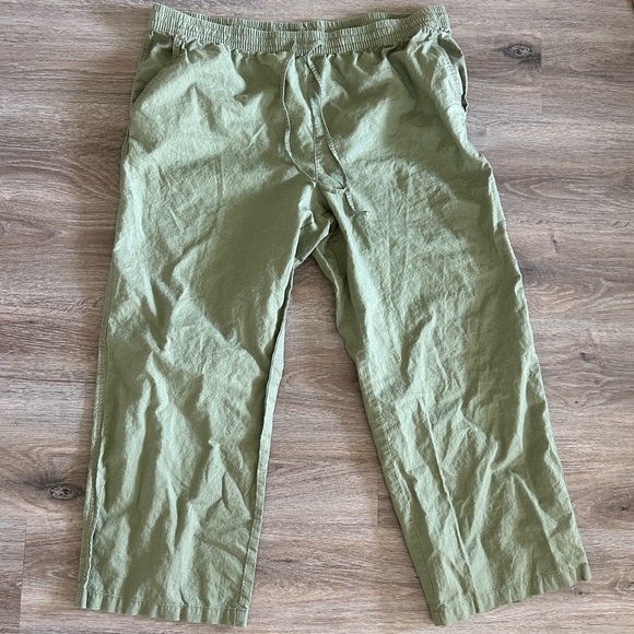 H&M Linen & Cotton Pull on Pants - XXL - Picture 1 of 10